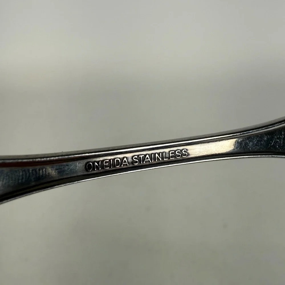 Oneida MORNING BLOSSOM BURNISHED Dinner Fork 7 1/4